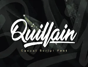 Quillain font