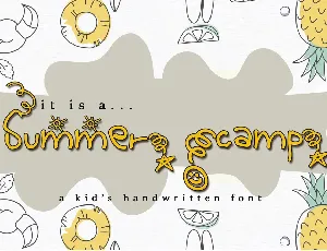 Summer Camp font