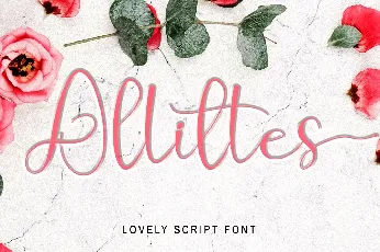 Allittes font