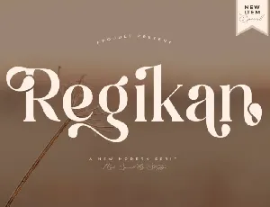 Regikan font