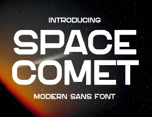 Space Comet font