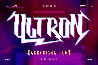 ultron font