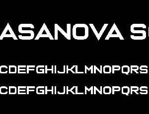 Casanova Scotia Free font