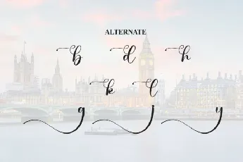 Cambridge Calligraphy font