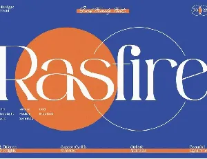 Rasfire font