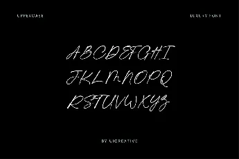 AnthoniaSignature font