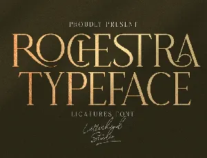 Rochestra font