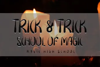 Smart Magic Display font