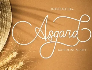 Asgard font