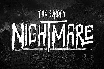 Sunday Nightmare Typeface Free font