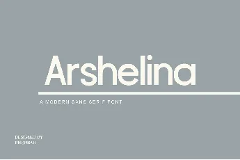 Arshelina font