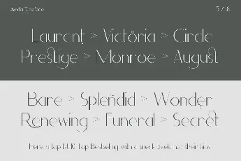 Avoda font