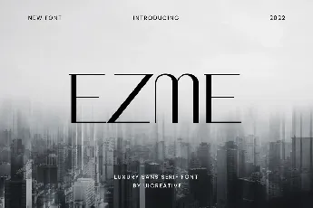 Ezme font