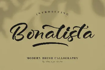 Bonalista font