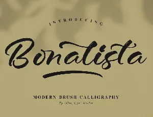 Bonalista font