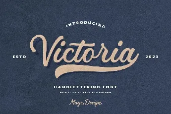 Victoria font