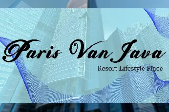 Paris Van Java font