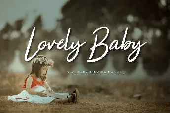 Lovely Baby Calligraphy font