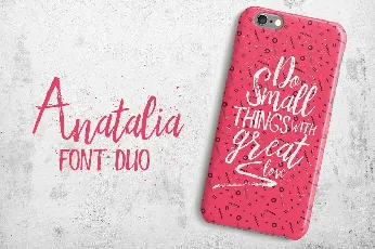 Anatalia Brush Duo font