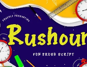 Rushour font