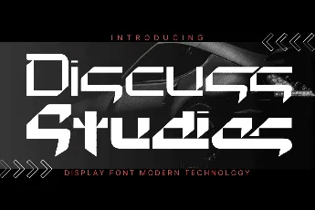 Discuss Studies Demo font