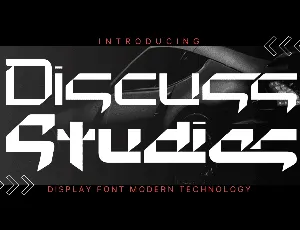 Discuss Studies Demo font