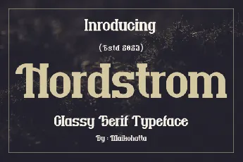 Nordstrom font