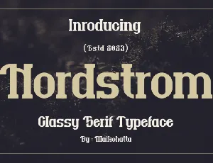 Nordstrom font