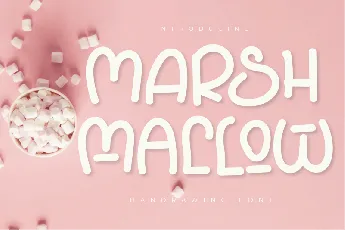 Marshmallow Display font