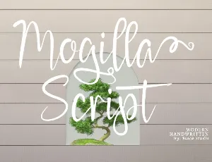 Mogilla Script font