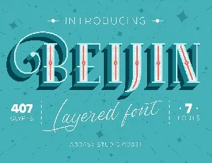 Beijin Layered font