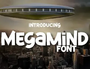 Megamind Display font