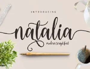 Natalia Script font