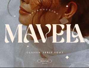 Mavela font