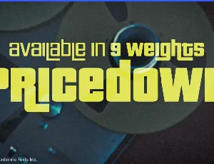 Pricedown font