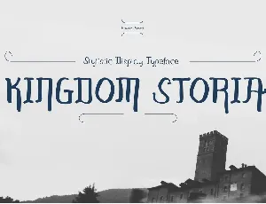 KINGDOM STORIA font