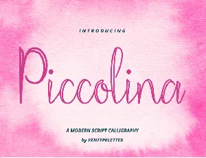 Piccolina font