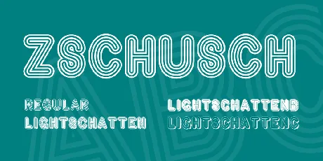 Zschusch font