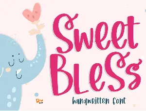 Sweet Bless font