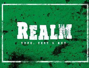 Vtks Realm font