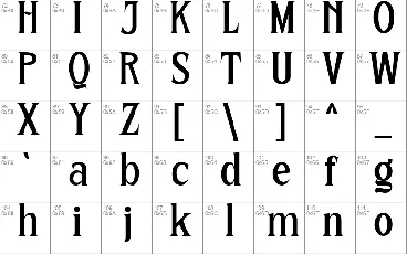 The Blowar font