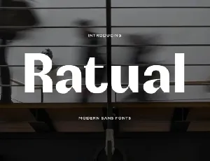 Ratual font