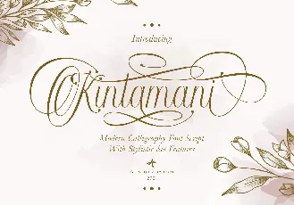 Kintamani font