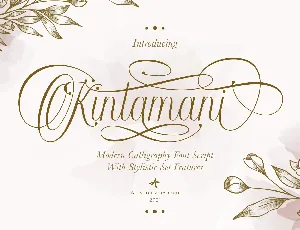 Kintamani font