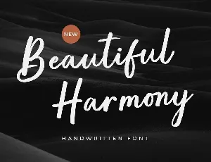 Beautiful Harmony font