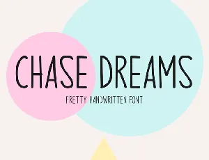 Chase Dreams font