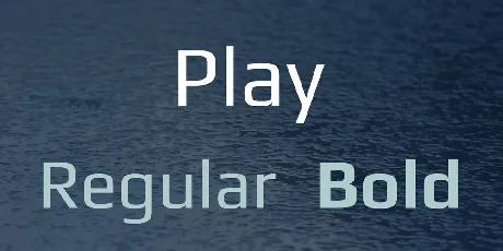 Play font