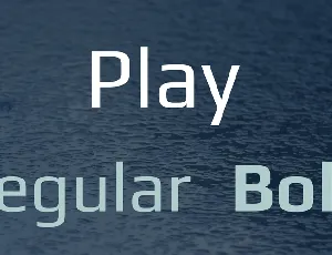 Play font