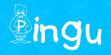 Pingu font