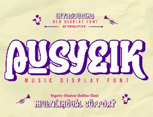 AUSYEIK Trial font